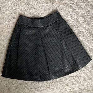 Kate Spade black shimmery Skirt the Rules size 2